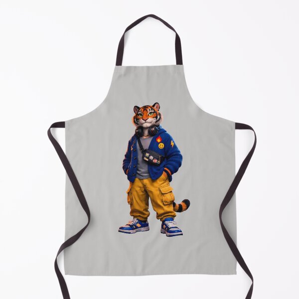 Item preview, Cool Tiger in Streetwear Art - Urban Style Tiger designed and sold by Royal Beast Art.