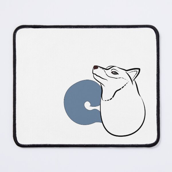 Item preview, Shiba Inu Sumi-e (Japanese ink painting) "HANADA-c" designed and sold by ShibaCruise-On.