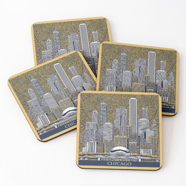 Item preview, Chicago designed and sold by Art_By_Wing.
