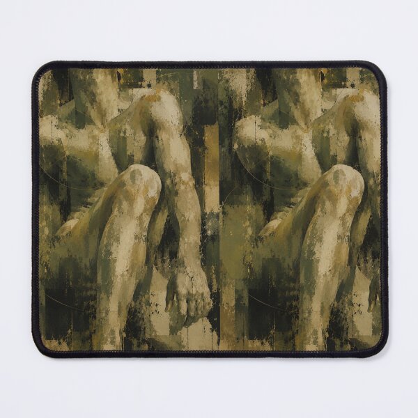 Item preview, Wabi Sabi Seated Male Figure with Renaissance Influence and Meditative Stillness designed and sold by Aryabek.