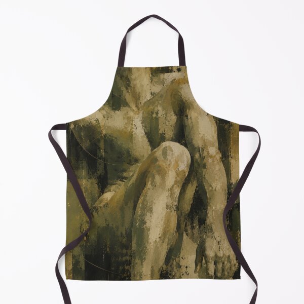 Item preview, Wabi Sabi Seated Male Figure with Renaissance Influence and Meditative Stillness designed and sold by Aryabek.