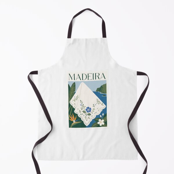 Item preview, Madeira Portugal Lace Embroidery Tropical Poster designed and sold by Beyond Destinations.