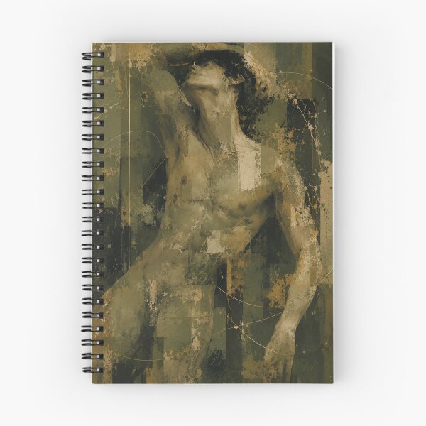 Item preview, Wabi Sabi Gay Figure with Organic Movement and Kintsugi Serenity designed and sold by Aryabek.