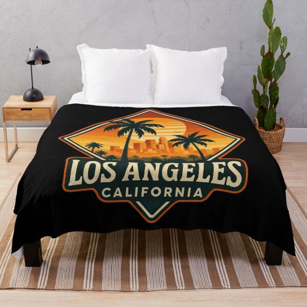 Item preview, Los Angeles California USA Retro designed and sold by TomFrontierArt.