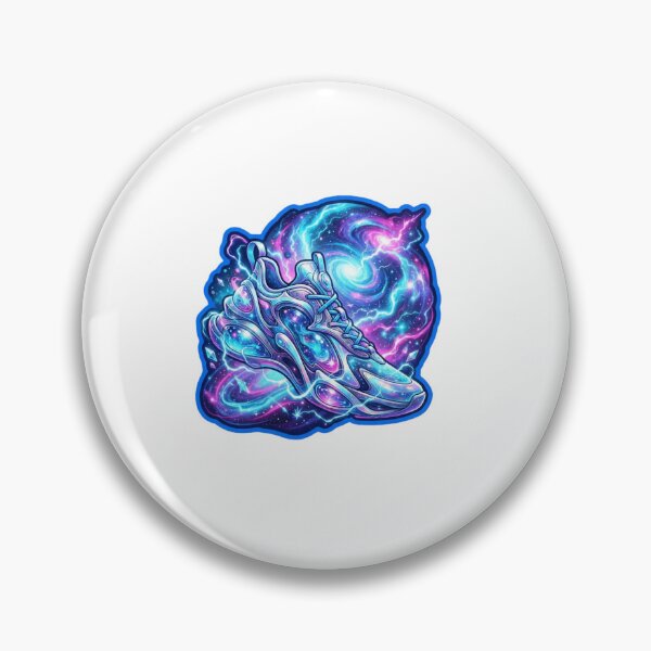 Item preview, Electro Nebula Cosmic Energy Sneaker Sticker designed and sold by Imaginarium of Chaos falcon88 .