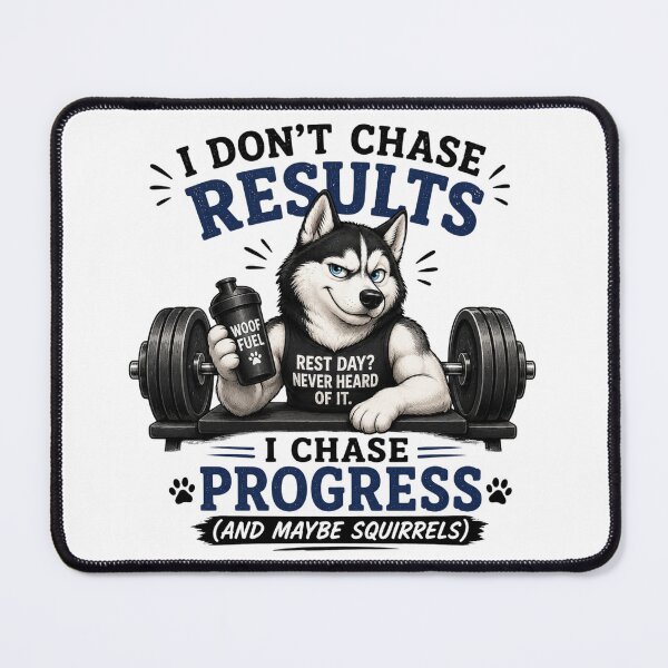 Item preview, Gym Wolf - I Don't Chase results designed and sold by AllThePixels.
