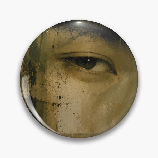 Item preview, Wabi Sabi Eye Portrait with Zen Stillness and Contemplative Expression designed and sold by Aryabek.