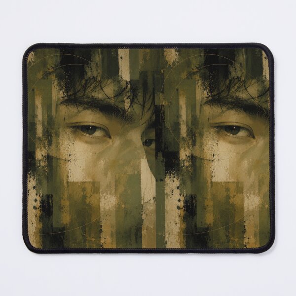 Item preview, Wabi Sabi Eye Portrait with Zen Stillness and Contemplative Expression designed and sold by Aryabek.