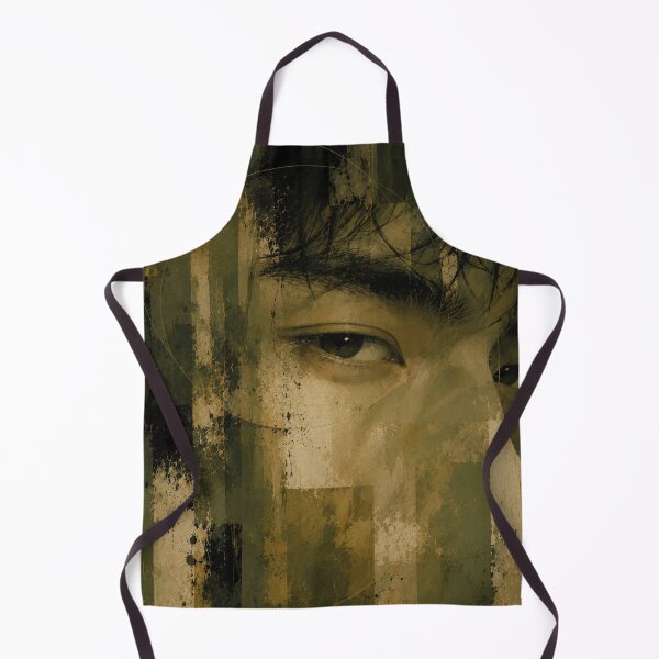 Item preview, Wabi Sabi Eye Portrait with Zen Stillness and Contemplative Expression designed and sold by Aryabek.