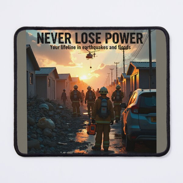 Item preview, Emergency Communication and Power Hub: Rescue Worker Flood Zone Lifeline Ad designed and sold by Creative-RE.