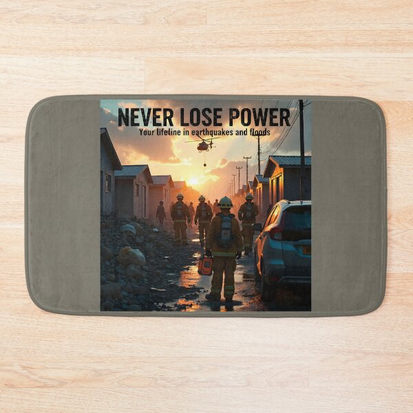 Item preview, Emergency Communication and Power Hub: Rescue Worker Flood Zone Lifeline Ad designed and sold by Creative-RE.