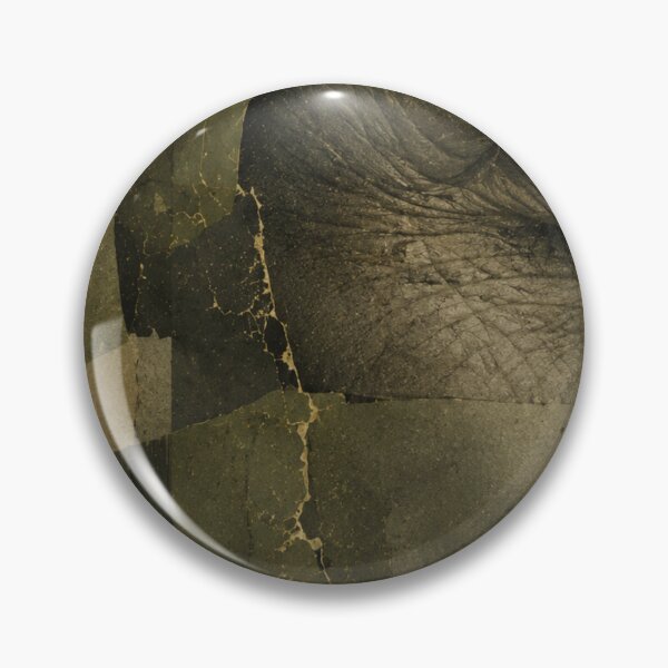 Item preview, Wabi Sabi Weathered Face with Kintsugi Character and Timeless Human Wisdom designed and sold by Aryabek.