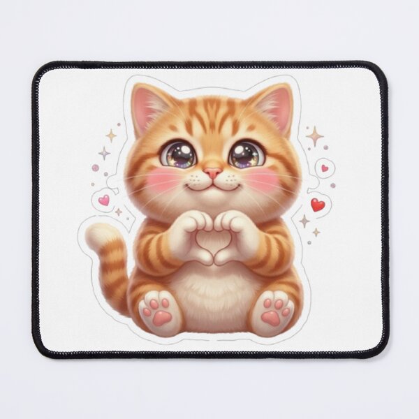 Item preview, HeartCat designed and sold by Snurly.