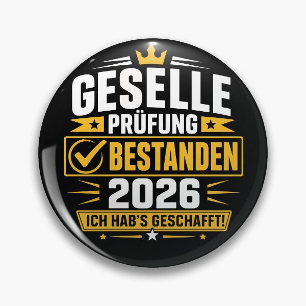 Item preview, Journeyman's examination passed 2026 Craftsmanship designed and sold by MyPriond.
