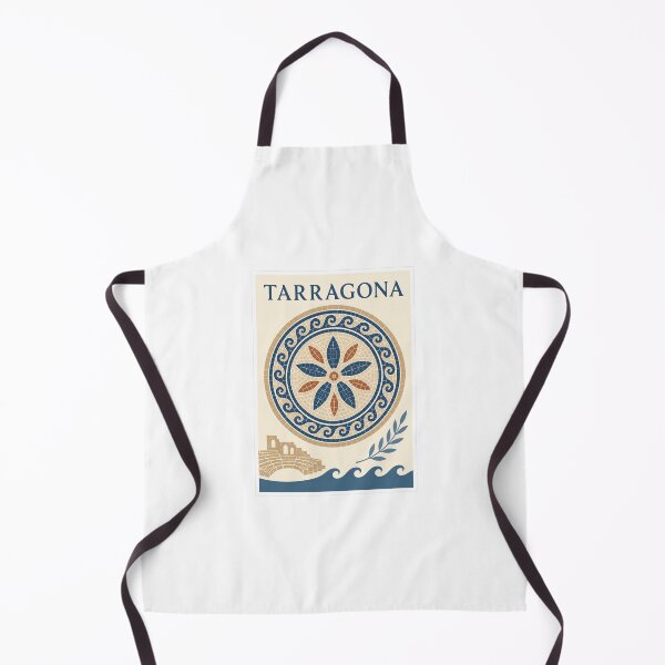 Item preview, Tarragona Spain Roman Mosaic Travel Poster Print designed and sold by Beyond Destinations.