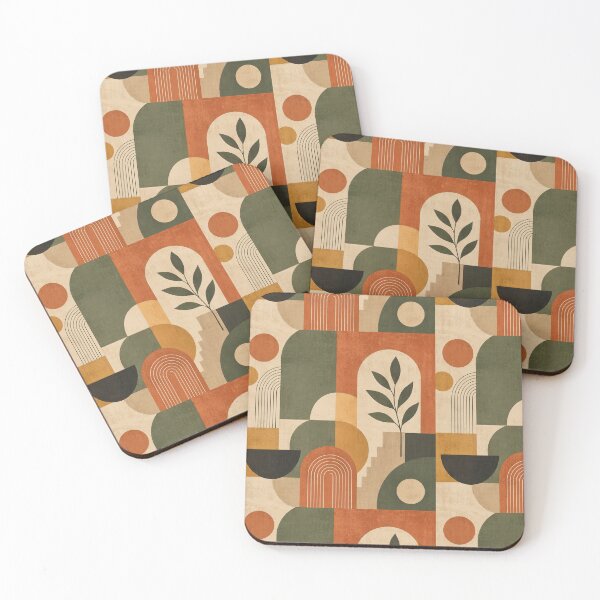 Item preview, Minimalist Boho Abstract Geometric Botanical designed and sold by MyVerseStudio.