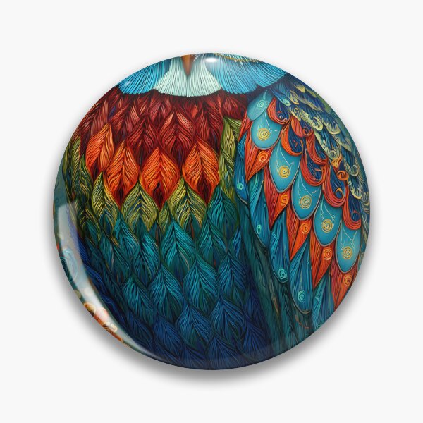 Item preview, Vibrant Owl with Floral Accents in Art Style designed and sold by Artessie.