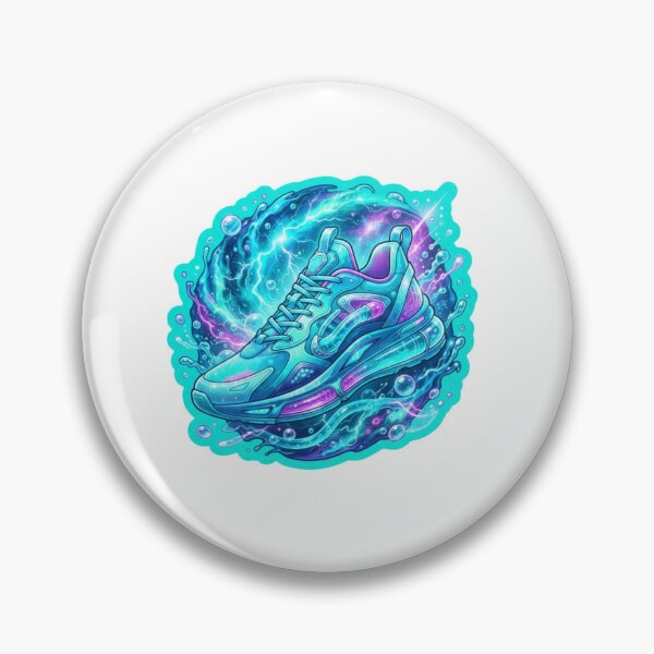 Item preview, Neon Abyss Ocean Energy Sneaker Sticker designed and sold by Imaginarium of Chaos falcon88 .