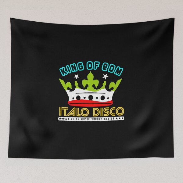 Item preview, King of EDM- ITALO DISCO designed and sold by Graphroad.