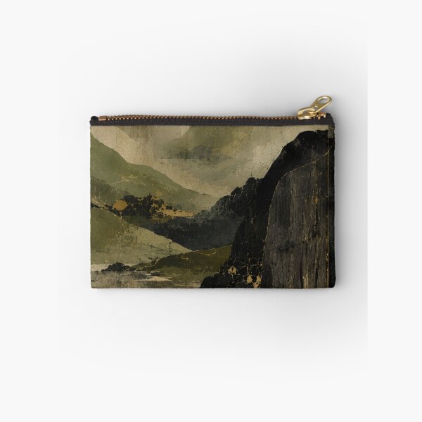 Item preview, Wabi Sabi Mountain Valley with Zen River, Kintsugi Harmony and Mono no Aware Serenity designed and sold by Aryabek.