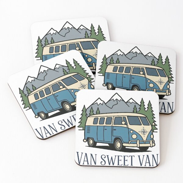 Item preview, Van Sweet Van – Funny Campervan Gift Van Life Road Trip Adventure Quote designed and sold by Sekla-Studio.