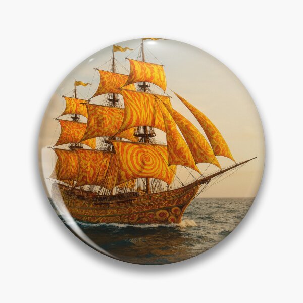 Item preview, Decorated old vessel in the ocean (version 2) designed and sold by ales-panz.