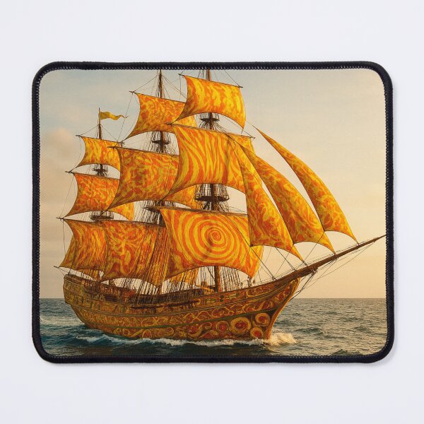 Item preview, Decorated old vessel in the ocean (version 2) designed and sold by ales-panz.
