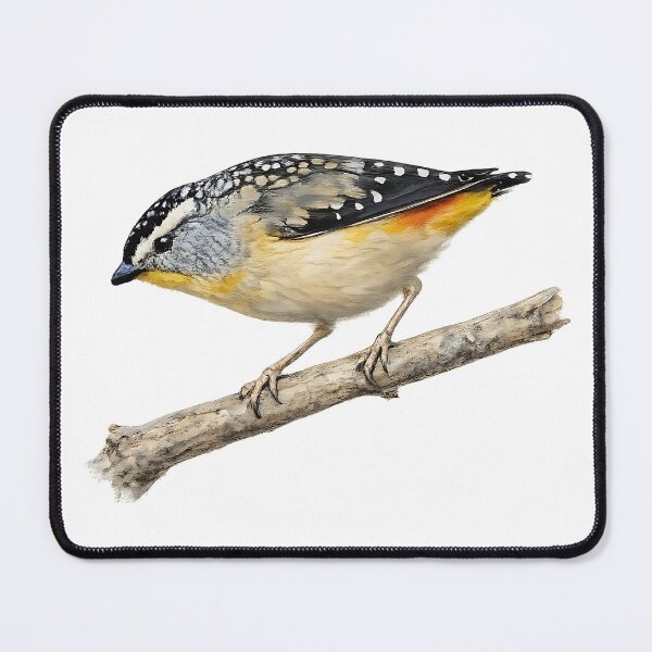 Item preview, Spotted Pardalote — Tiny Watercolour Bird designed and sold by Jaruart.