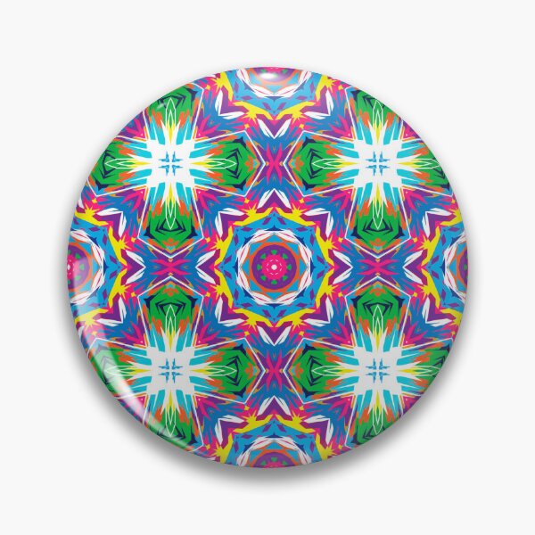 Item preview,  Colorful Rainbow Kaleidoscope Geometric Pattern designed and sold by SweetLilith.