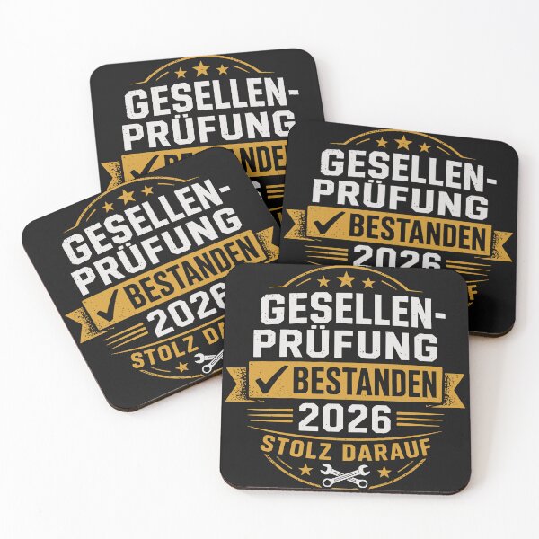 Item preview, Journeyman's examination passed 2026 Proud of it Craftsmanship designed and sold by MyPriond.