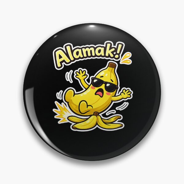 Item preview, Alamak! Slippery Banana Chaos designed and sold by BalloonNinja.