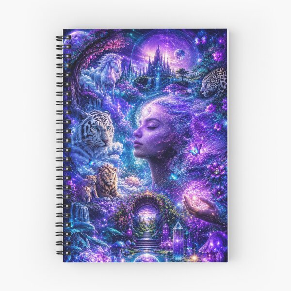 Item preview, ​Celestial Awakening | Cosmic Fantasy & Spirit Animals designed and sold by K88lvv.
