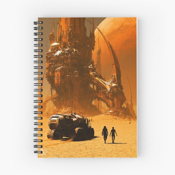 Item preview, The Last Citadel – Epic Sci-Fi Megastructure Art Print designed and sold by BERKKIZILAY.