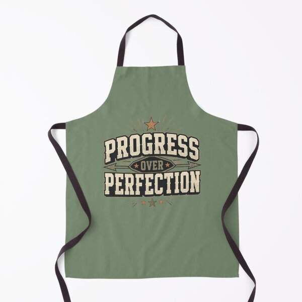 Item preview, Progress Over Perfection – Motivational Vintage Quote designed and sold by ABLAT-CREATIONS.