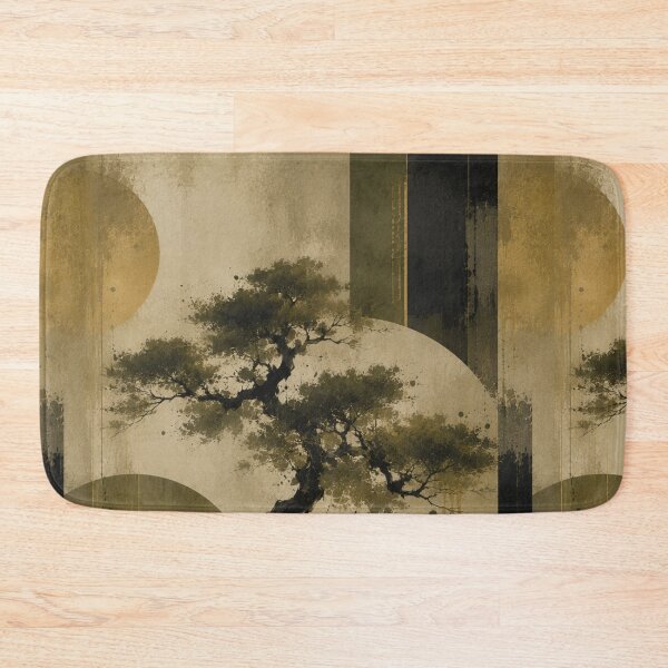 Item preview, Wabi Sabi Bonsai with Enso Balance, Zen Buddhism and Kintsugi Philosophy designed and sold by Aryabek.