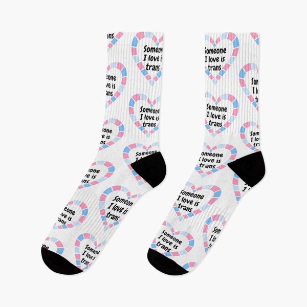 Item preview, Somone I love is trans designed and sold by Crazyhatkid.