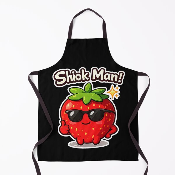 Item preview, Shiok Man! Cool Strawberry Vibes designed and sold by BalloonNinja.