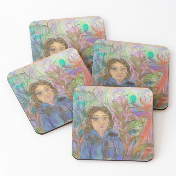 Item preview, LADY IN RAINBOW LANDSCAPE designed and sold by ABEBERMANCHUTE.