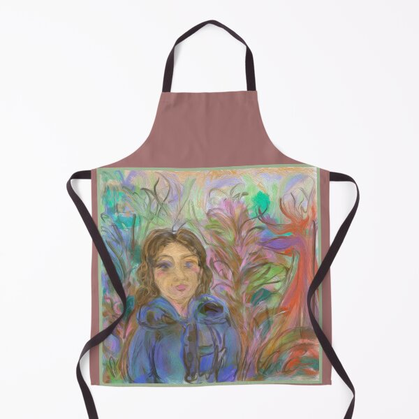 Item preview, LADY IN RAINBOW LANDSCAPE designed and sold by ABEBERMANCHUTE.