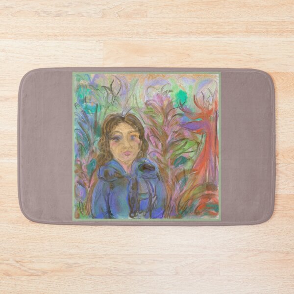Item preview, LADY IN RAINBOW LANDSCAPE designed and sold by ABEBERMANCHUTE.
