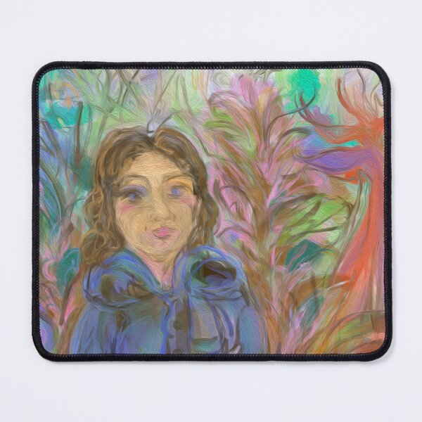 Item preview, LADY IN RAINBOW LANDSCAPE designed and sold by ABEBERMANCHUTE.