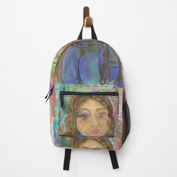 Item preview, LADY IN RAINBOW LANDSCAPE designed and sold by ABEBERMANCHUTE.