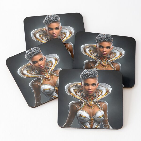 Item preview, Futuristic Elegance in Abstract Fashion Artistry designed and sold by Artessie.