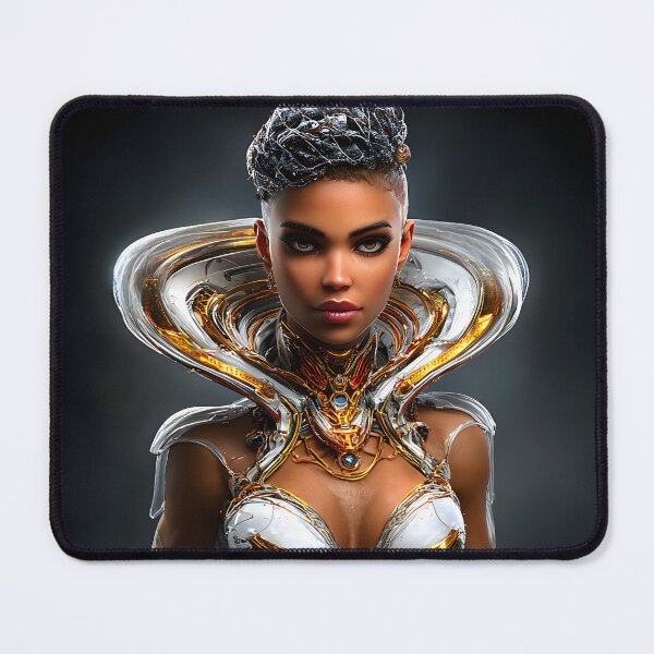 Item preview, Futuristic Elegance in Abstract Fashion Artistry designed and sold by Artessie.