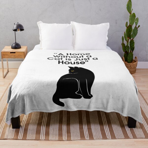 Item preview, Cat Vintage A Home Without A Cat is Just A House Cat Lovers designed and sold by PurrfectHome.
