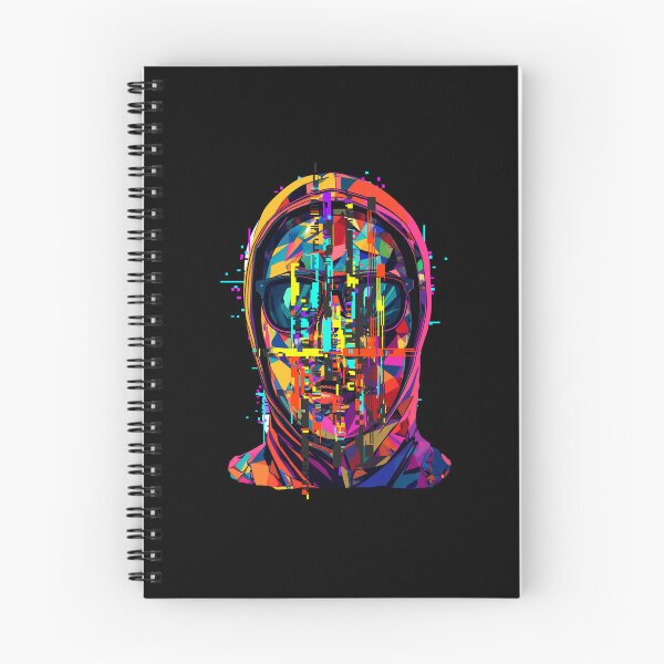 Item preview, Adversarial Glitch Portrait – Cyberpunk Geometric Face Art designed and sold by TestudoDesign.