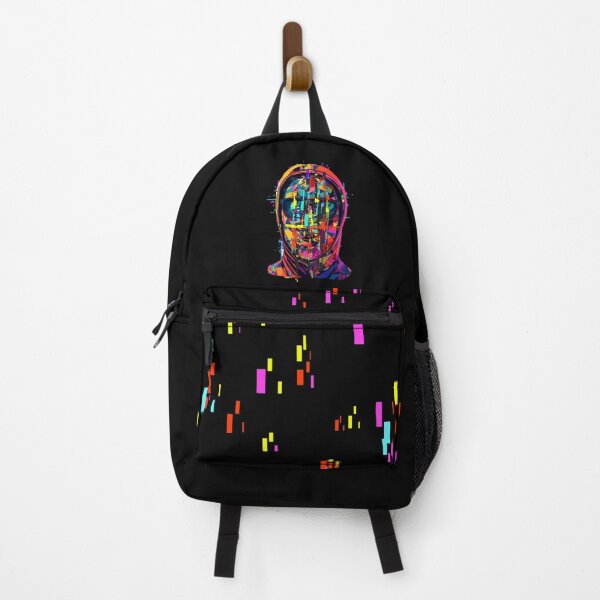Item preview, Adversarial Glitch Portrait – Cyberpunk Geometric Face Art designed and sold by TestudoDesign.