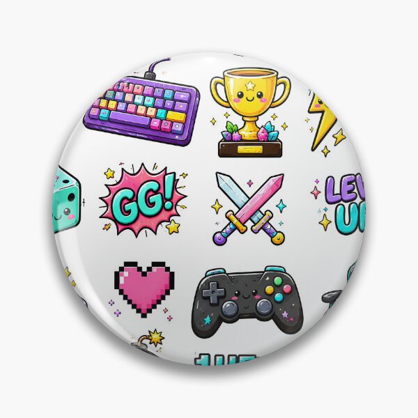 Item preview, Cute Kawaii Gaming Sticker Pack designed and sold by stickersticky1.