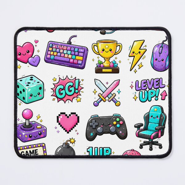 Item preview, Cute Kawaii Gaming Sticker Pack designed and sold by stickersticky1.