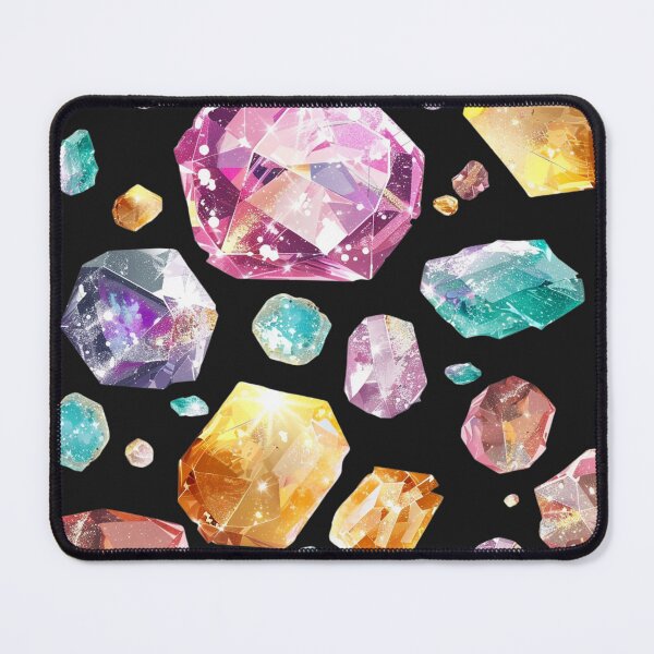 Item preview, Crystalline Asteroid Field Art designed and sold by STATIC SOUL.